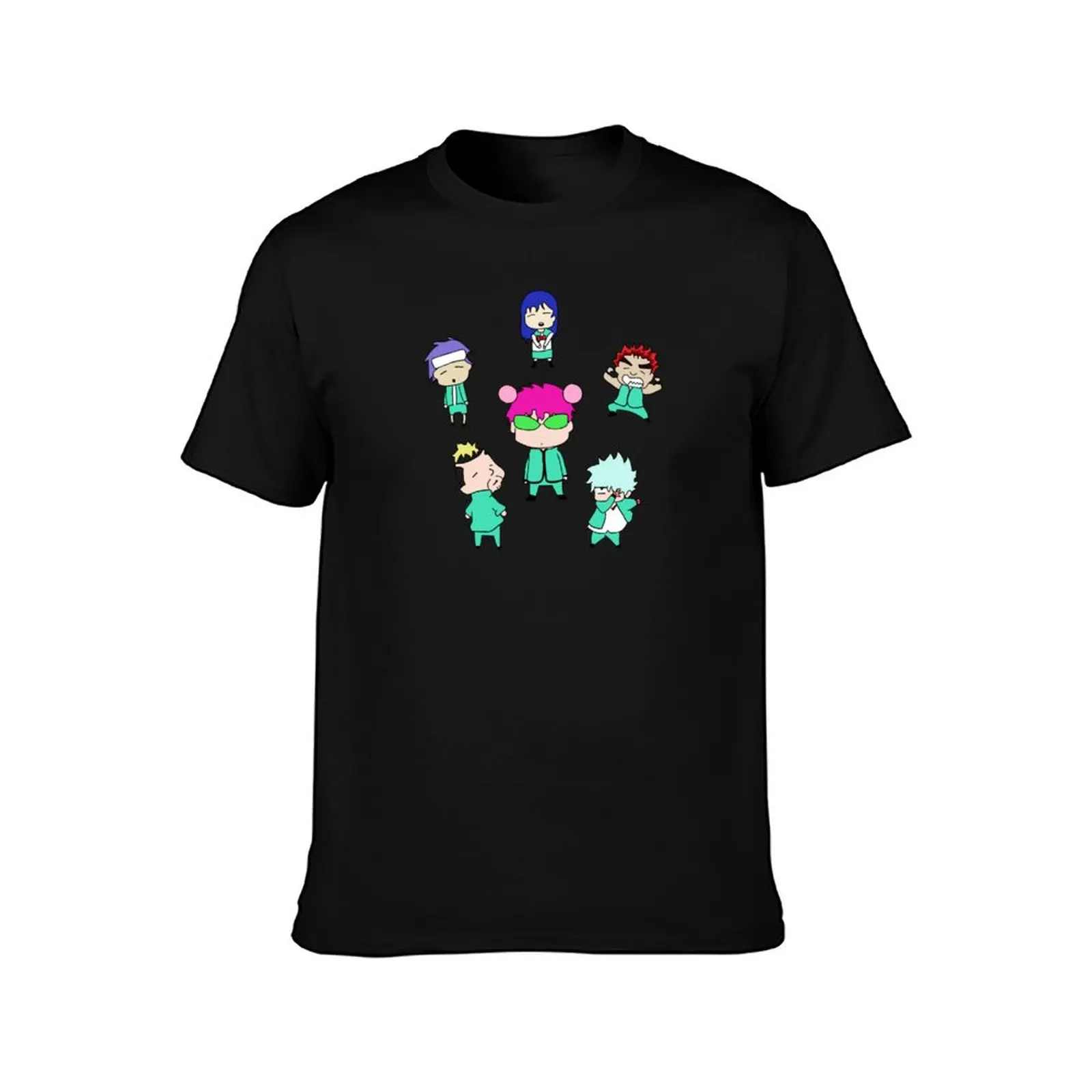 Saiki K T-Shirt Soft Durable Cotton T-Shirt
