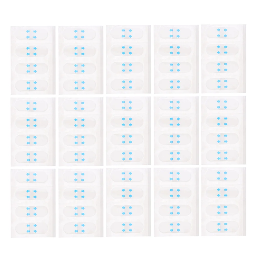 

80 Pcs Sticker Invisible Slimming Patch Shape Chin Tools Waterproof Breathable Elastic Makeup Accessories