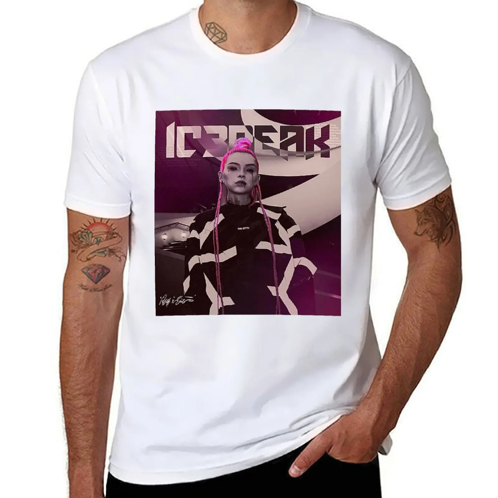 

IC3PEAK T-Shirt cotton t shirt pack t shirts for man pack cotton T-Shirt