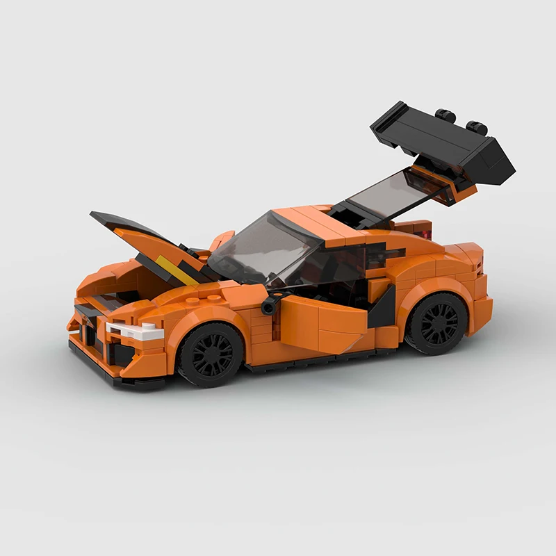 MOC Supra GR Fast & Furious Racing Car City Speed Champions sport Building Blocks mattoni giocattolo per bambini ragazzi Racers tecnica del veicolo