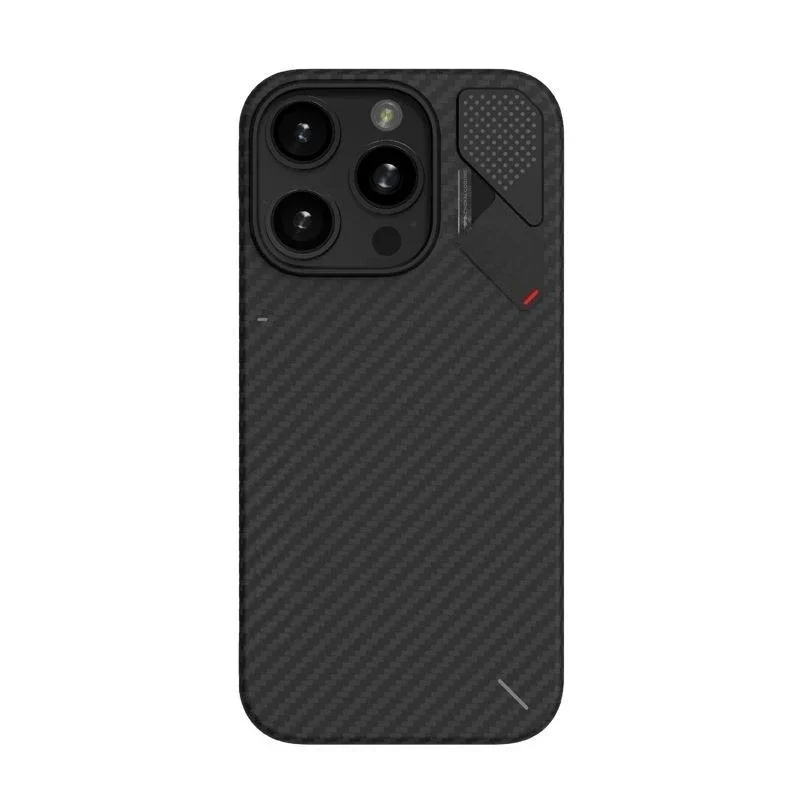 Applicable to Apple iPhone16Pro/Max Kevlar aramid fiber magnetic mobile phone case