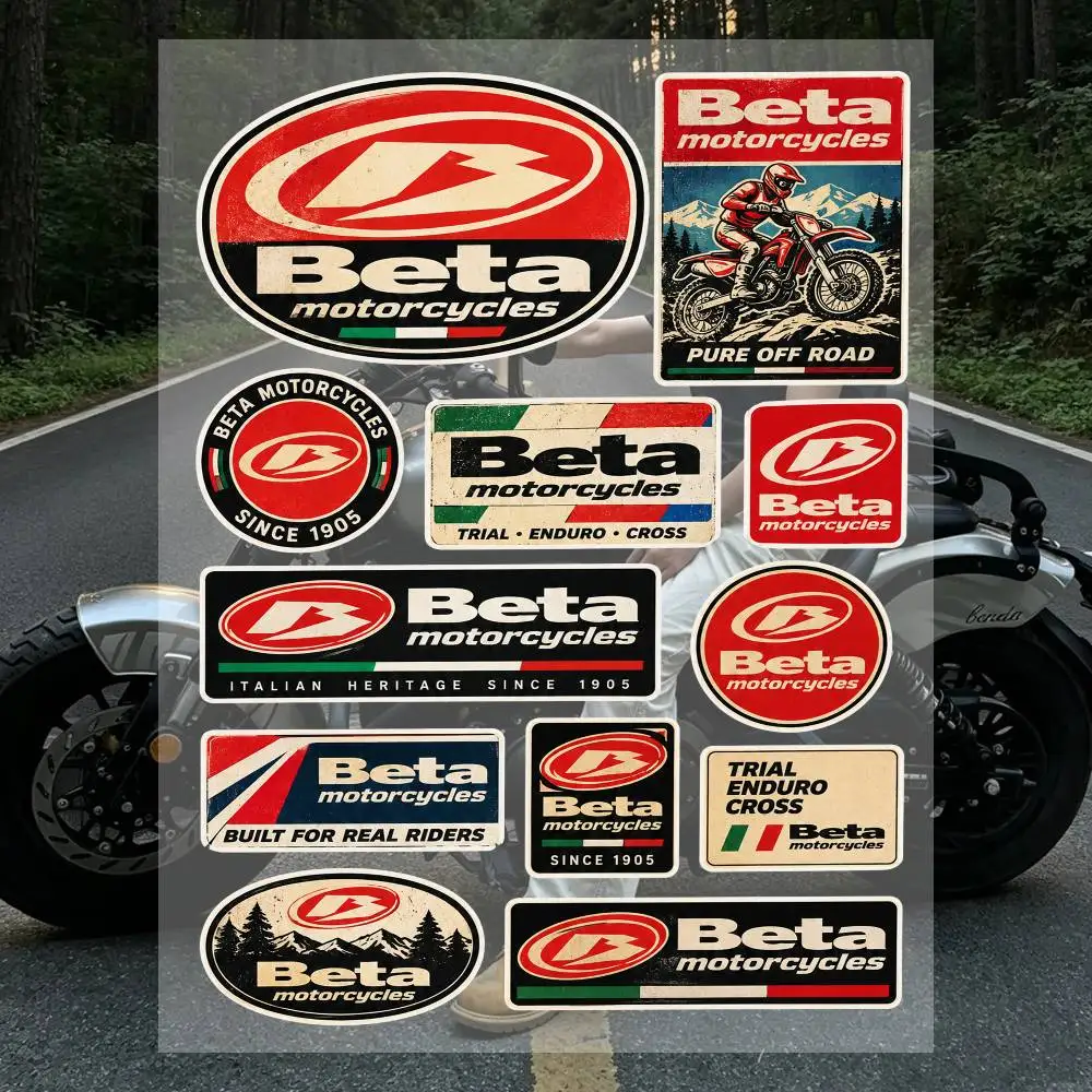 A-b-eta- Stickers Vinyl Waterproof Decal Sheet DIY Decor For Car Laptop Skateboard Helmet Collectible Stickers