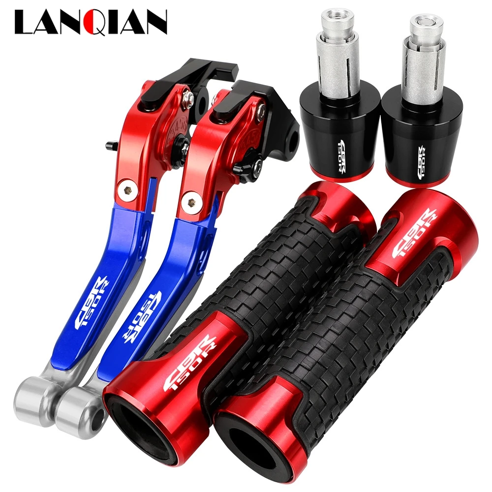 

For Honda CBR150R 2012 -2020 2021 2022 2023 Motorcycle Accessories Handgrips Extendable Brake Clutch Levers Handlebar Grips Ends