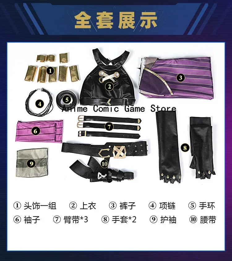 Anime Jinx Arcane Cosplay Kostuum Crit Jinx Cosplay Loose Cannon Cosplay Outfit Pruik Sexy Vrouwen Carnaval Kostuum