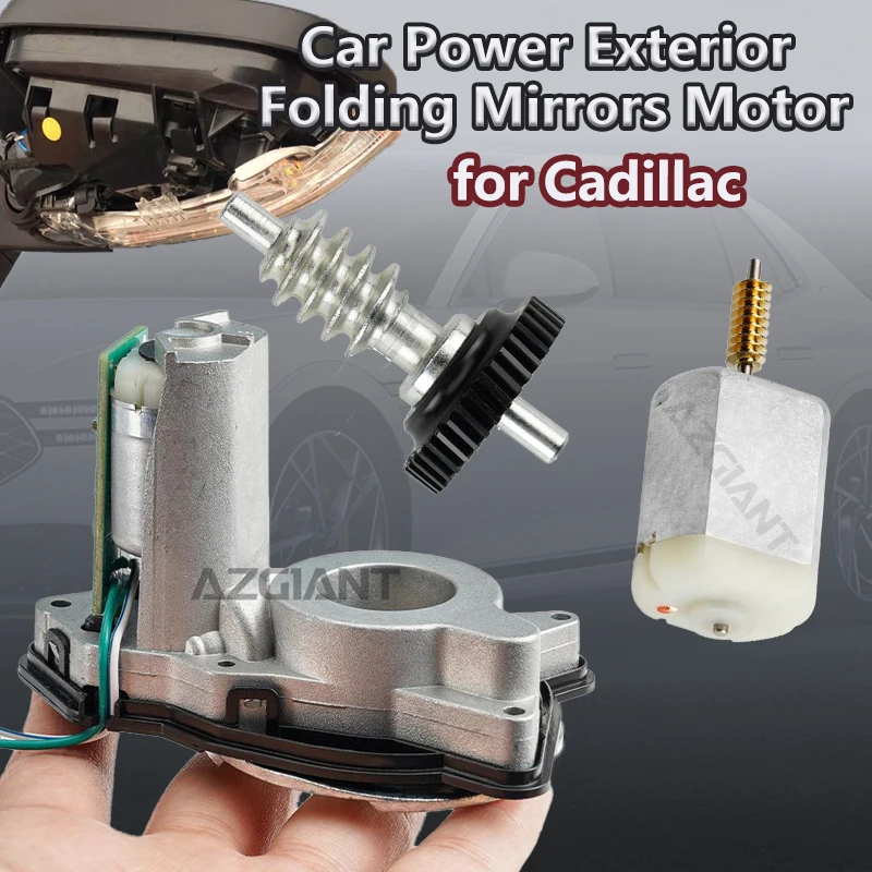 

AZGIANT For Cadillac CT6 XTS ATS XT4 Car Electric Rear View Reversing Mirror Folding Control 12V motor FC-280SB-16220 38T Gear