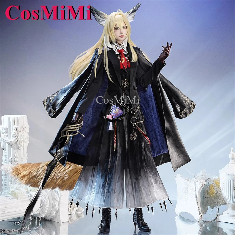 

CosMiMi Game Arknights Vulpisfoglia Cosplay Costume Gorgeous Elegant Combat Uniforms Carnival Party Role Play Clothing S-L New
