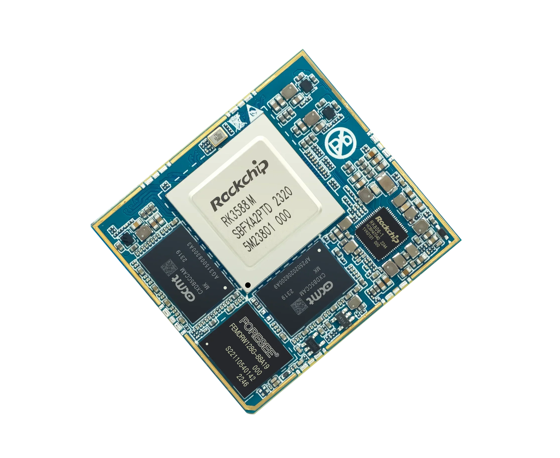 Imagem -06 - Banana Pi-quad Core Board Rk3588-lga Cortex-a76 Mais Quad Cortex-a55 8gb Lpddr4 32gb Emmc