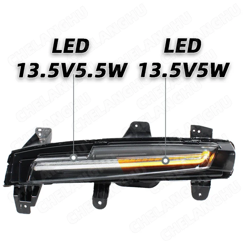 1Pc Right Side LED Daytime Running Light For Cadillac Escalade 2021 2022 2023 Car Universal 85117442 Super Bright Waterproof DRL