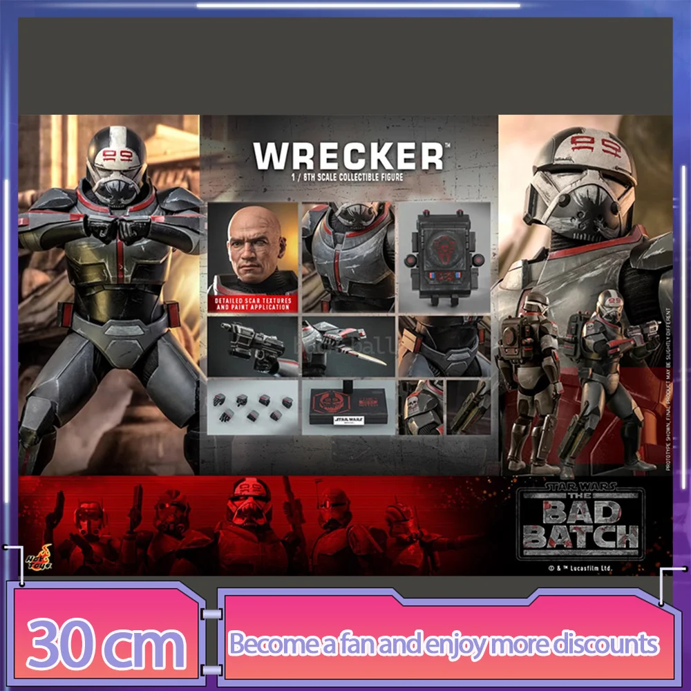 

Оригинальный Hottoys Bad Batch Wrecker 12, полный набор TMS099 1/6, Коллекционная фигурка мужского солдата, модель, украшение стола, игрушки в подарок