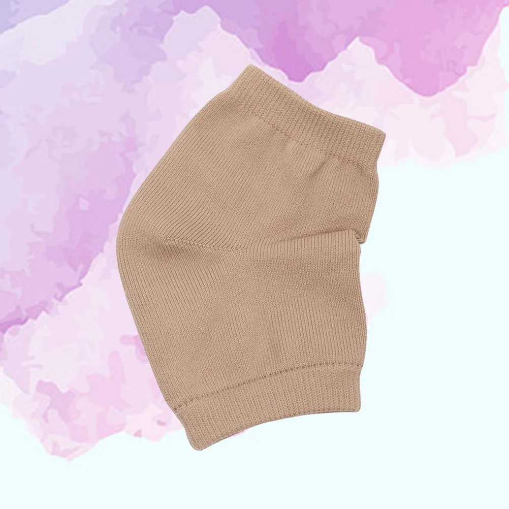 جوارب مرطبة من النايلون بتصميم مفتوح عند أصابع القدم للبشرة المتشققة الصلبة مع جوارب كعب جل مريحة قابلة للتنفس من مادة Sebs