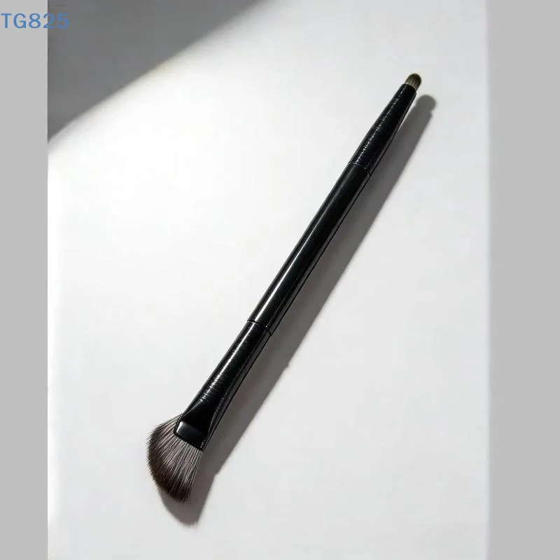 【SA】Double-Headed Ultra Soft Flat Highlighting Brush Seamless Mixing Nose Shadow Brush No Shedding Makeup Brush For General Use