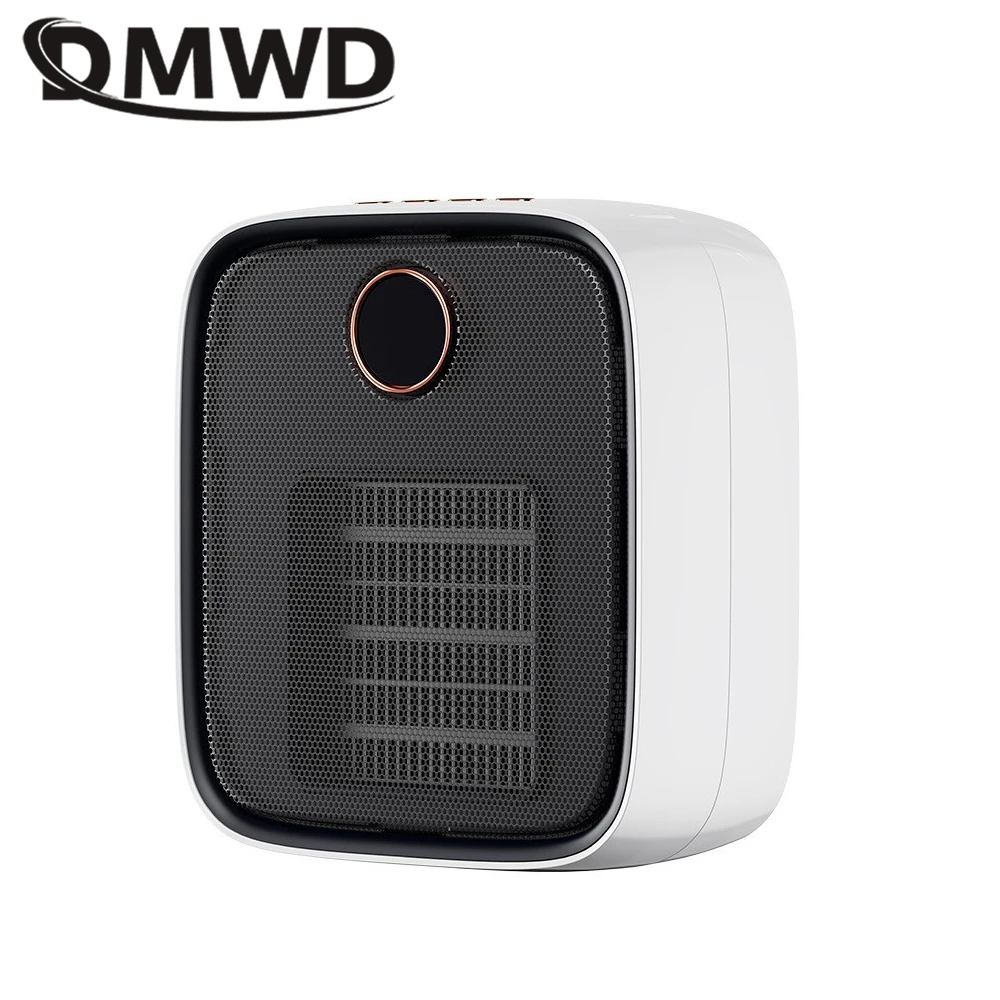 

DMWD 110V/220V Wall Mounted Heater Desktop Air Warmer Bathroom PTC Heating Fan Office Warming Machine 9H Timing