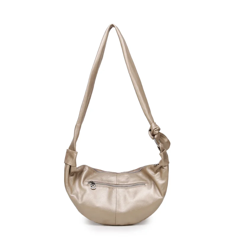 Sac à bandoulière en cuir de vachette pour femme, sac à main polyvalent, style décontracté, haute capacité, haute qualité, luxe Messenger, initié, nouveau