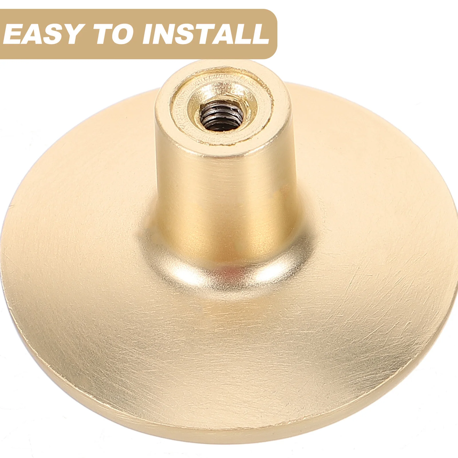 

Gold Brushed Zinc Alloy Door Handle Modern Nordic Cabinet Pull Replacement for Drawer Wardrobe Furniture Hardware Knobs