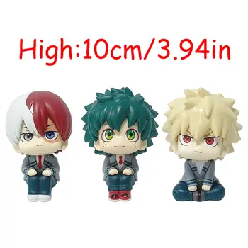 10 سنتيمتر Boku no Hero Academia أنيمي الشكل Midoriya Izuku عمل الشكل Bakugo Katsuki/Todoroki Shoto تمثال مجموعة اللعب البلاستيكية 10 best sales فانكو بوب رانما - №9
