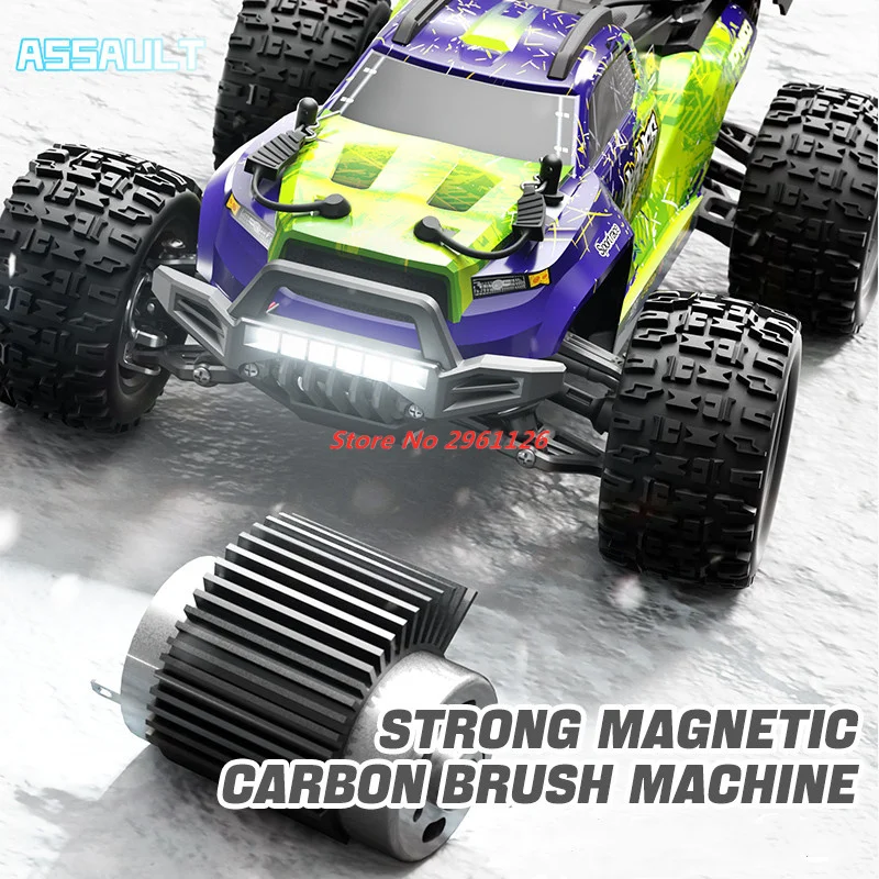 2.4G 1:18 40KM/H 4WD RC Racing Car Off Road Truck 4WD High Speed Drift Car with Five-wire 17G servo LED light Adult/Children Toy