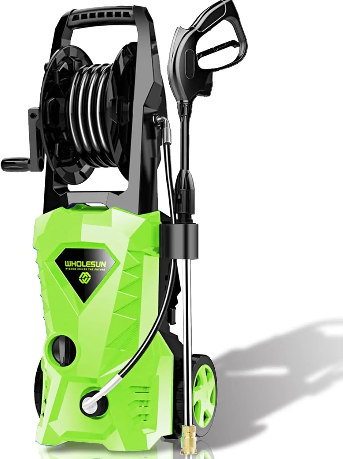 4000PSI Electric Pressure Washer 2024 Newest 2.8GPM Power Washer 1600W High Pressure Cleaner Machine with 4 Nozzles Foa