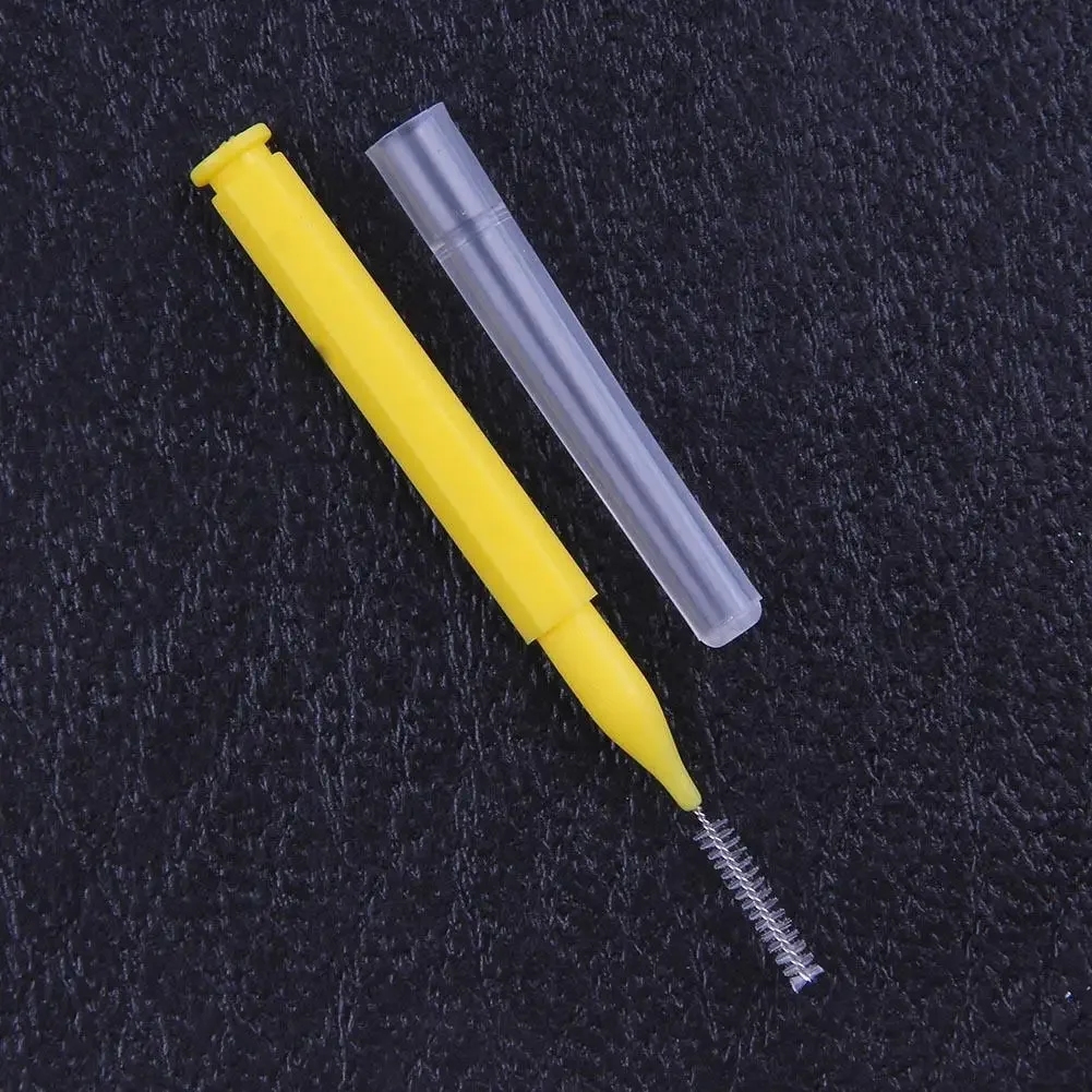 8 قطعة/المجموعة I على شكل فرشاة بين الأسنان الخيط الأسنان المنظفات بين الأسنان تقويم الأسنان فرشاة أسنان مسواك أداة العناية بالفم #6