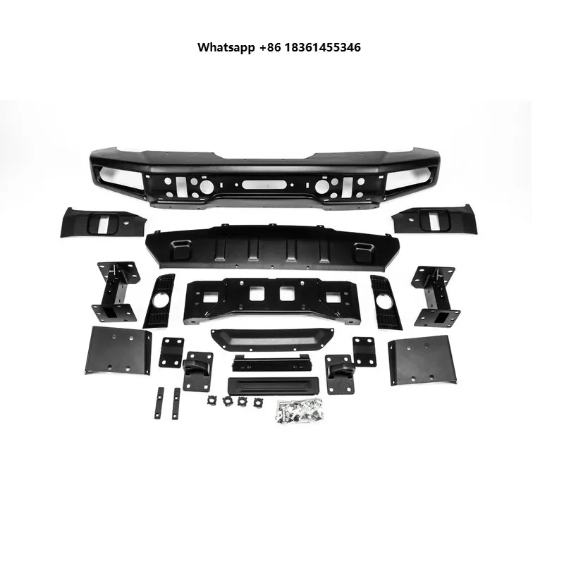 black steel front bumper body kit for tk 300 replacement conditions such as Car body accessories