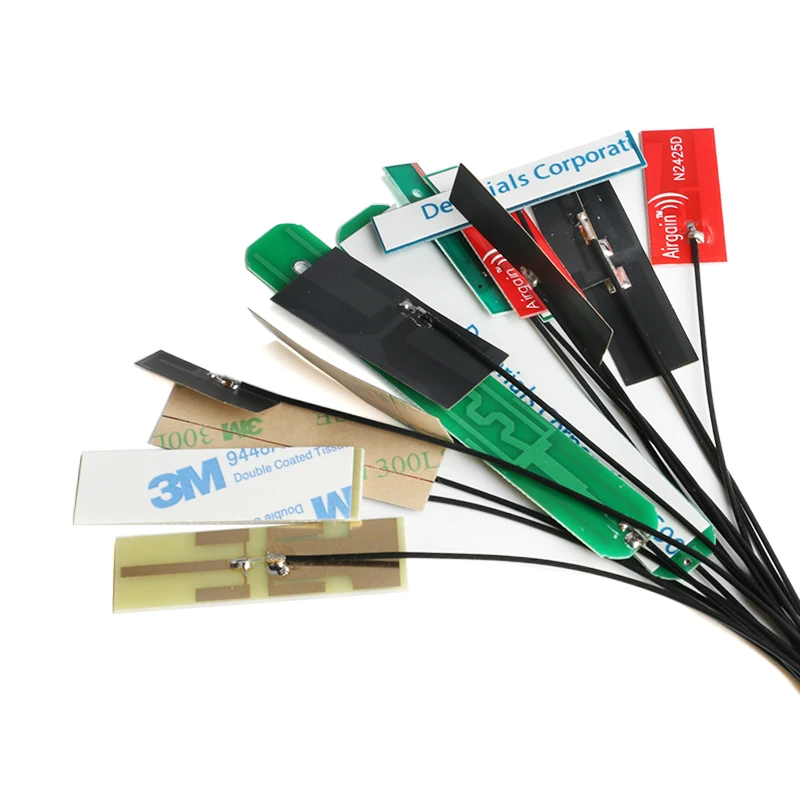 5 SZTUK Antena Wewnętrzna 2.4Ghz 4G 5G WIFI FPC PCB 5dBi 8dBi Złącze Lutowane Omni Kompatybilna z Bluetooth Antena 3dBi IEEE b/g/n WLAN — zdjęcie 5