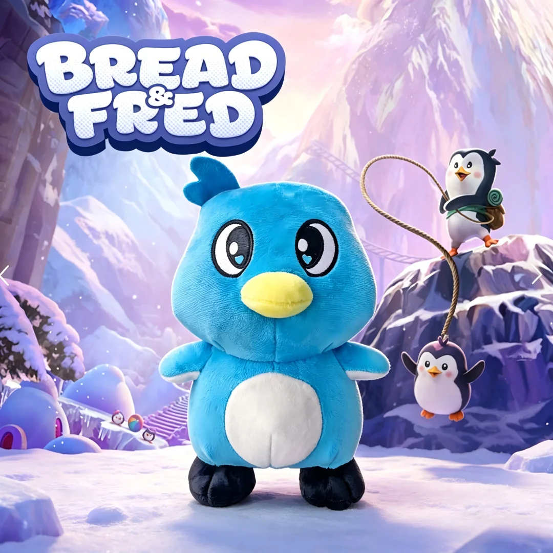

25CM Lovely Blue Bird Plush Toy Milo Stuffed Animal Soft Cartoon Doll For Kids Play Room Decor And Party Favor Gift