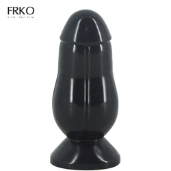 FRKO Streamline Anal Plug Dildo Suction Cup Round Head Sex Toy for Women Masturbating Flirting Insert Vagina Anus Promote Orgasm