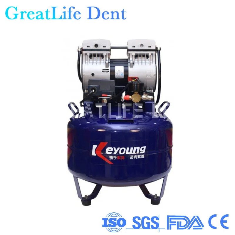 

GreatLife Dent Dental Air Compressor Silent 32L 45L 60L One To One Two Three Four Dental Chair Silent Air Compressor