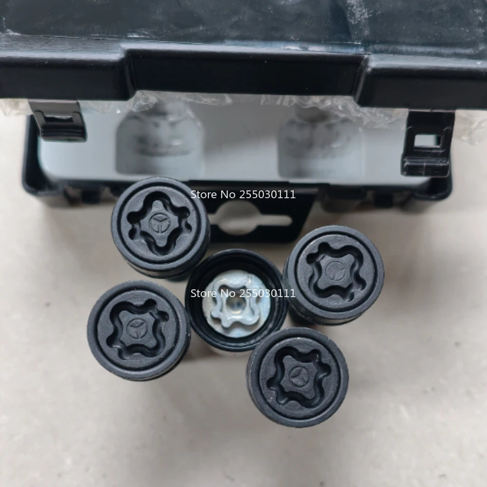 M14x1.5x45 Genuine Anti-Theft Screw Lock Wheel For Mercedes Benz ML GL GLK ≥18Inch Wheels OEM A0019901707