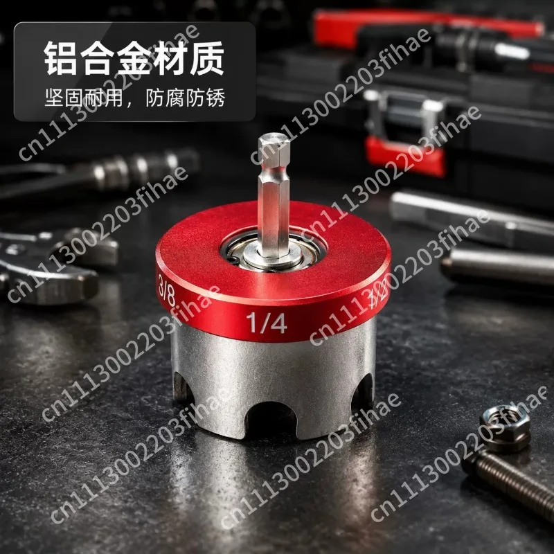 New Three‑In‑One Multifunctional Wrench Head Quick‑Disassembly Socket Tool For Nut Mounting And Hardware Repair Operation