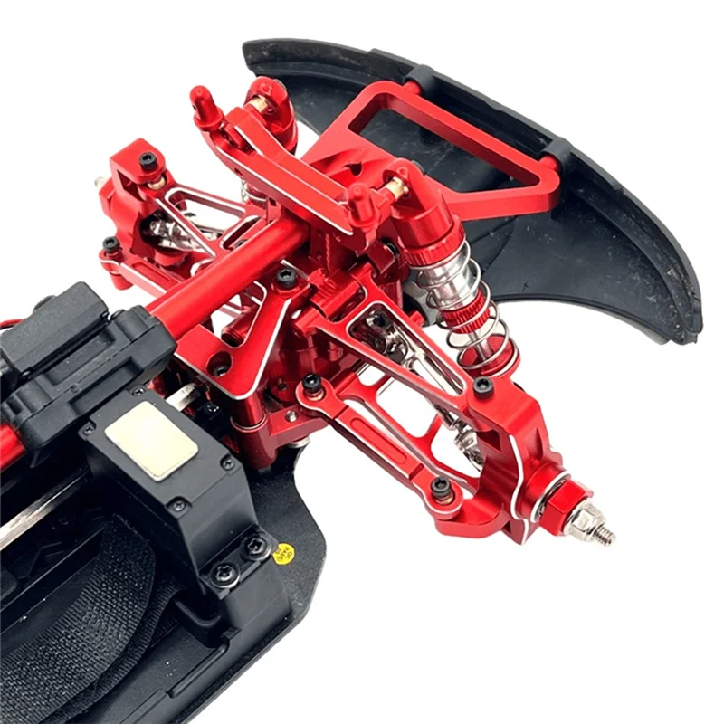 Para MJX 1/14 14211 RC Kit de actualización de brazo oscilante inferior delantero de coche-accesorios para rendimiento mejorado
