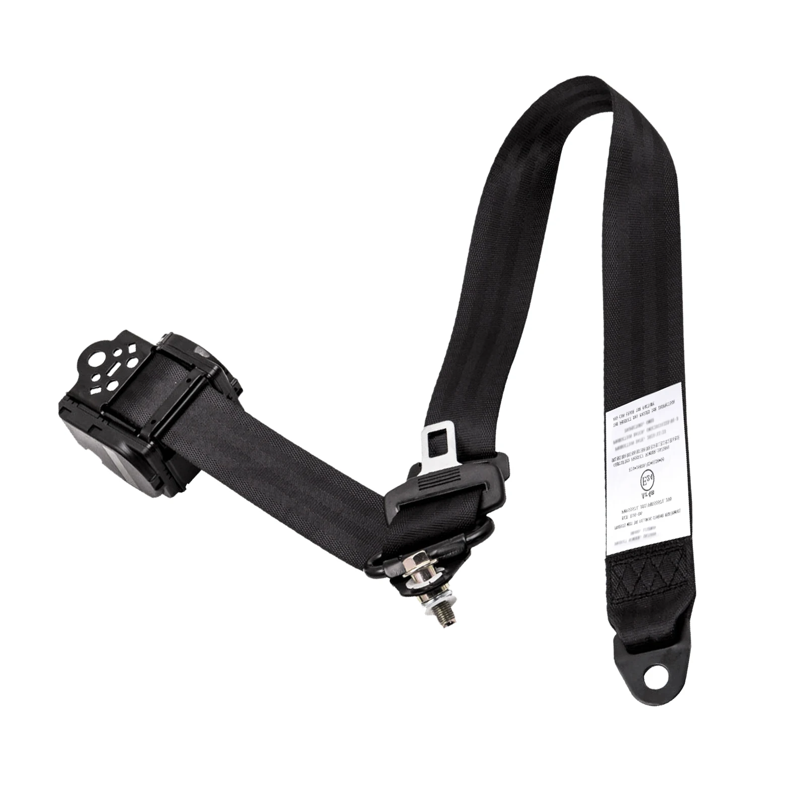 3 Point Retractable for Seat Belt Set of 2 for Jeep CJ YJ Wrangler 1982 1983 1984-1995
