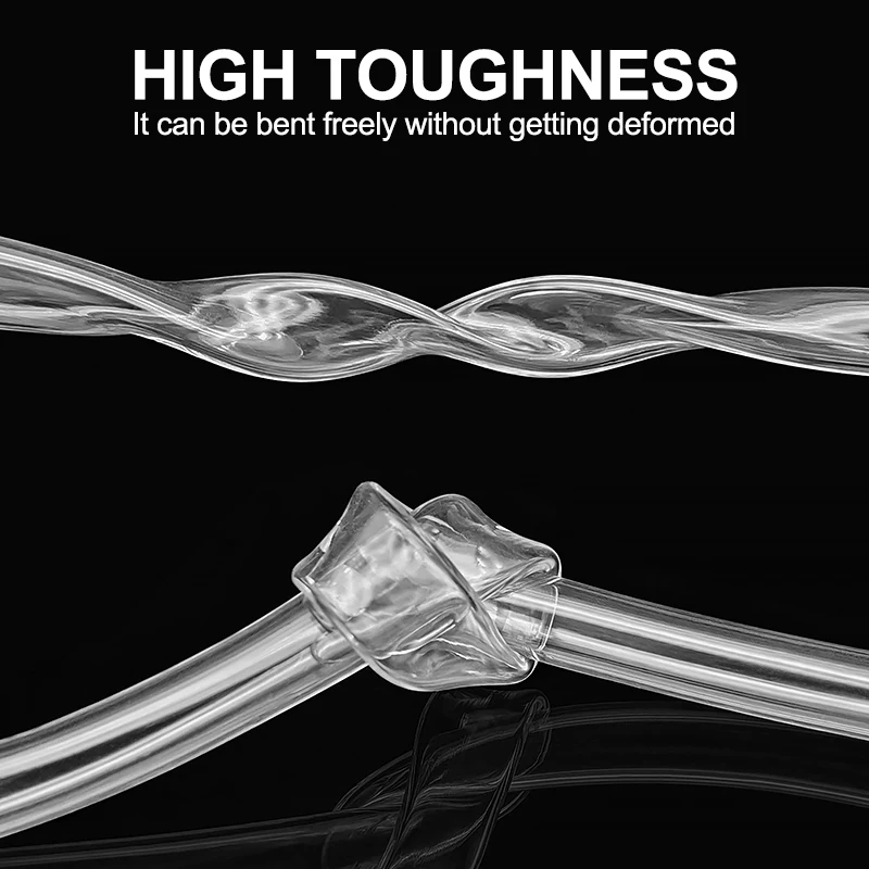 1M/3M PVC-Softschlauch ID 2 3 4 5 6 8 10 12 14 16 18 20 25 32 mm geruchloser Kunststoff transparenter hochwertiger Wasserpumpen-flexibler Schlauch – Detail 2