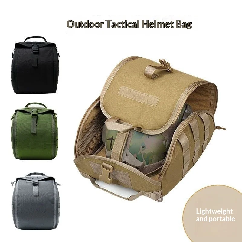 

Outdoor Helmet Bag, Locomotive Helmet Storage Bag, Accessory Bag, Outdoor Tactical Helmet, Backpack, Hanging Bag.