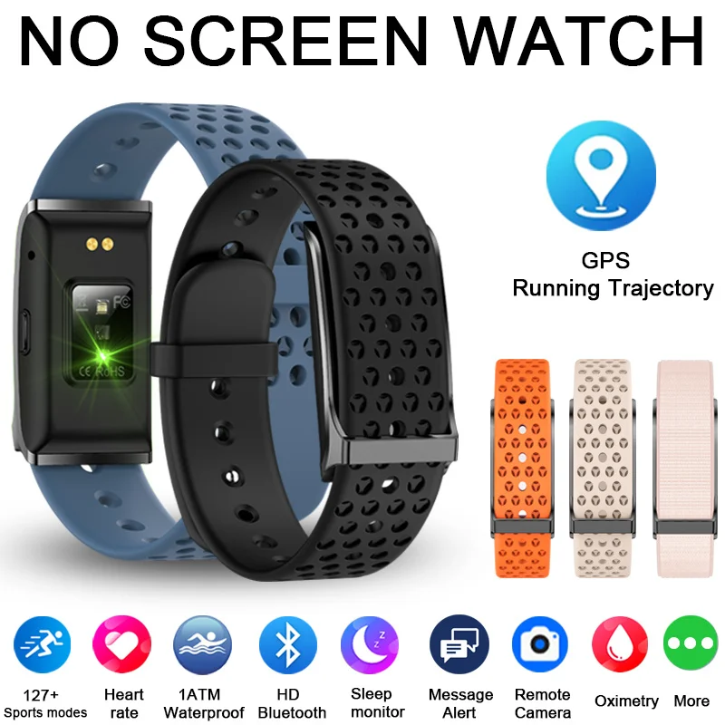 

2025 Health Smart Bracelet for Couples Heart Rate Monitor Activity Fitness Tracker Men Women Band Sports Waterproof Smart Watch