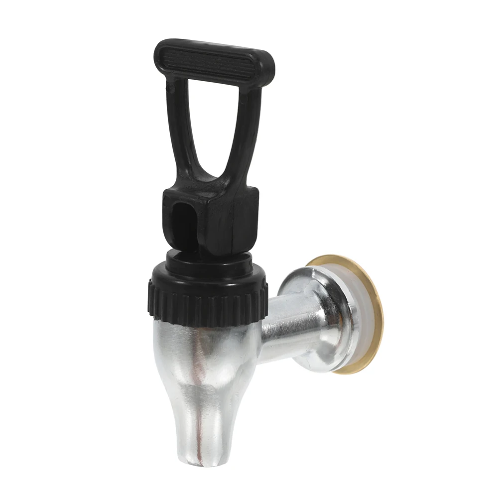 

2pcs Stainless Steel Beverage Replacement Jug Spout Cold Drinks Tap Parts For Drink Dispensers Juice Buckets Water Containers