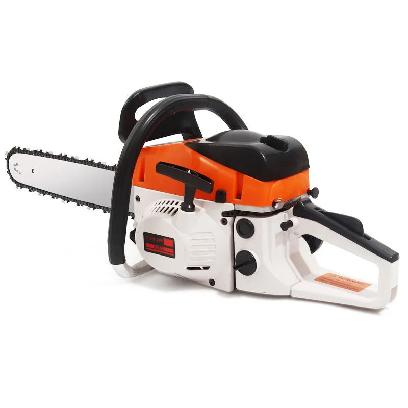 Chain Saw 52Cc High-Power Two-Stroke Logging Saw 1.8Kw High-Power Chain Saw Gasoline Logging Saw