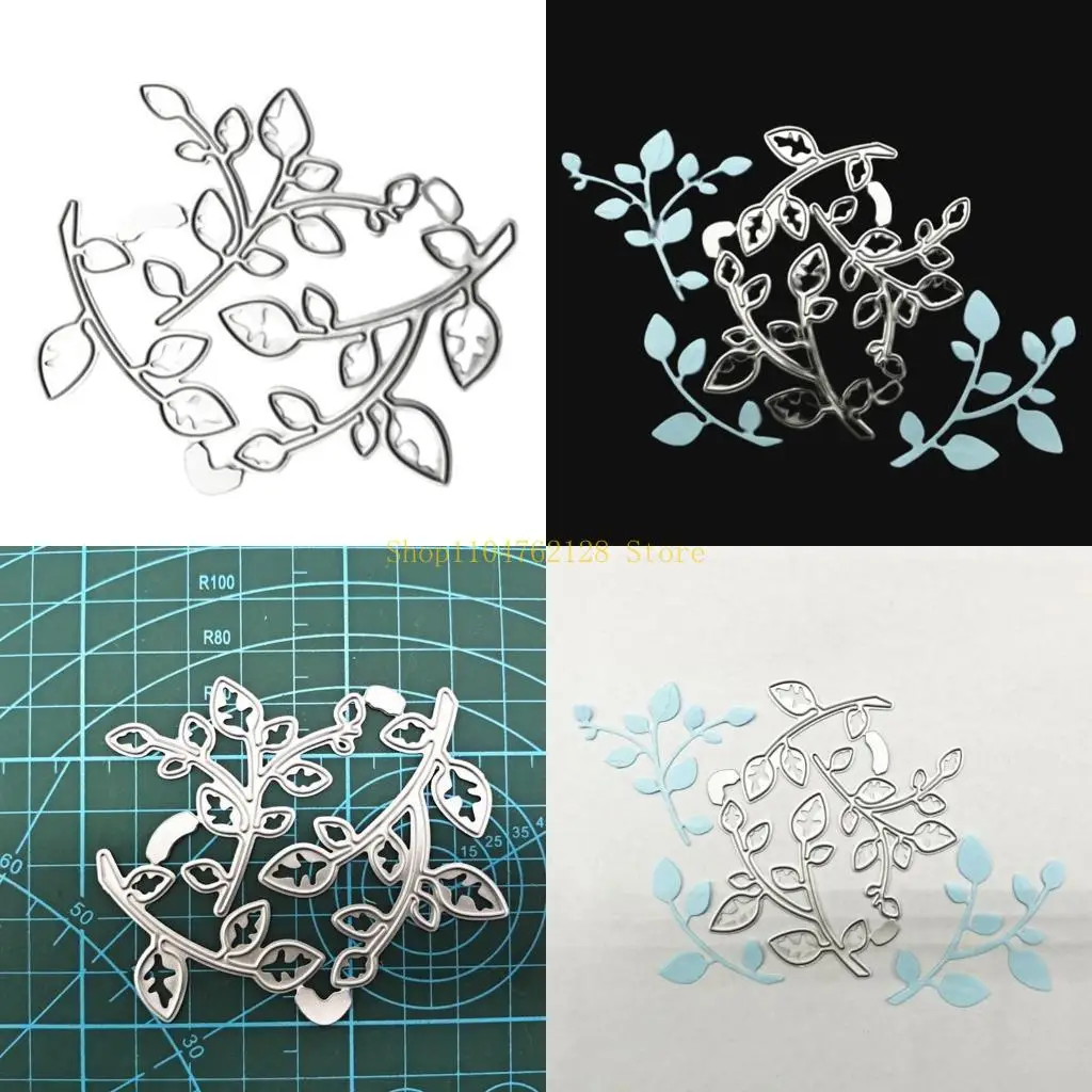 Leaves Shape Cutting Dies Carbon Steel Die Cut Templates Metal Embossing Stencils for Scrapbooking Card Making Album best sale
