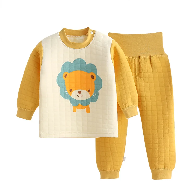 

Children Clothes Baby Autumn Outfits Winter Girl Long Sleeve Underwear Suits Home Clothes Baby Girls boys Nightgown Set