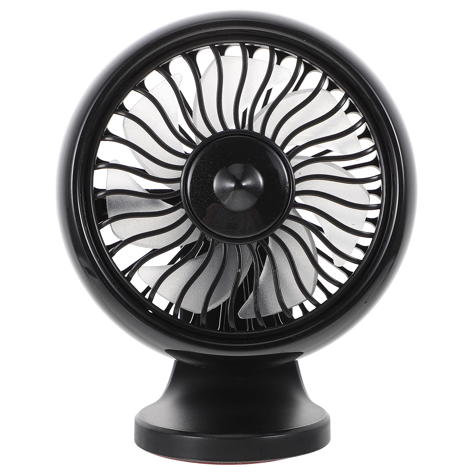

【】Central Control Fan Car Fan Cooling Heavy Duty Black Portable Office Silent Usb Vehicle Air Conditioner Home Gift