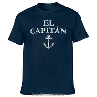 Funny El Capitan Captain Boat Sail T Shirt Cotton Streetwear Birthday Gifts Summer Style T-shirt Fashion Mens Clothing Tshirt