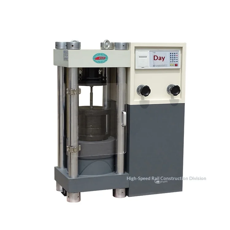 Fully Automatic Digital Display Electric Screw-Drive Hydraulic Concrete Compression Testing Machine