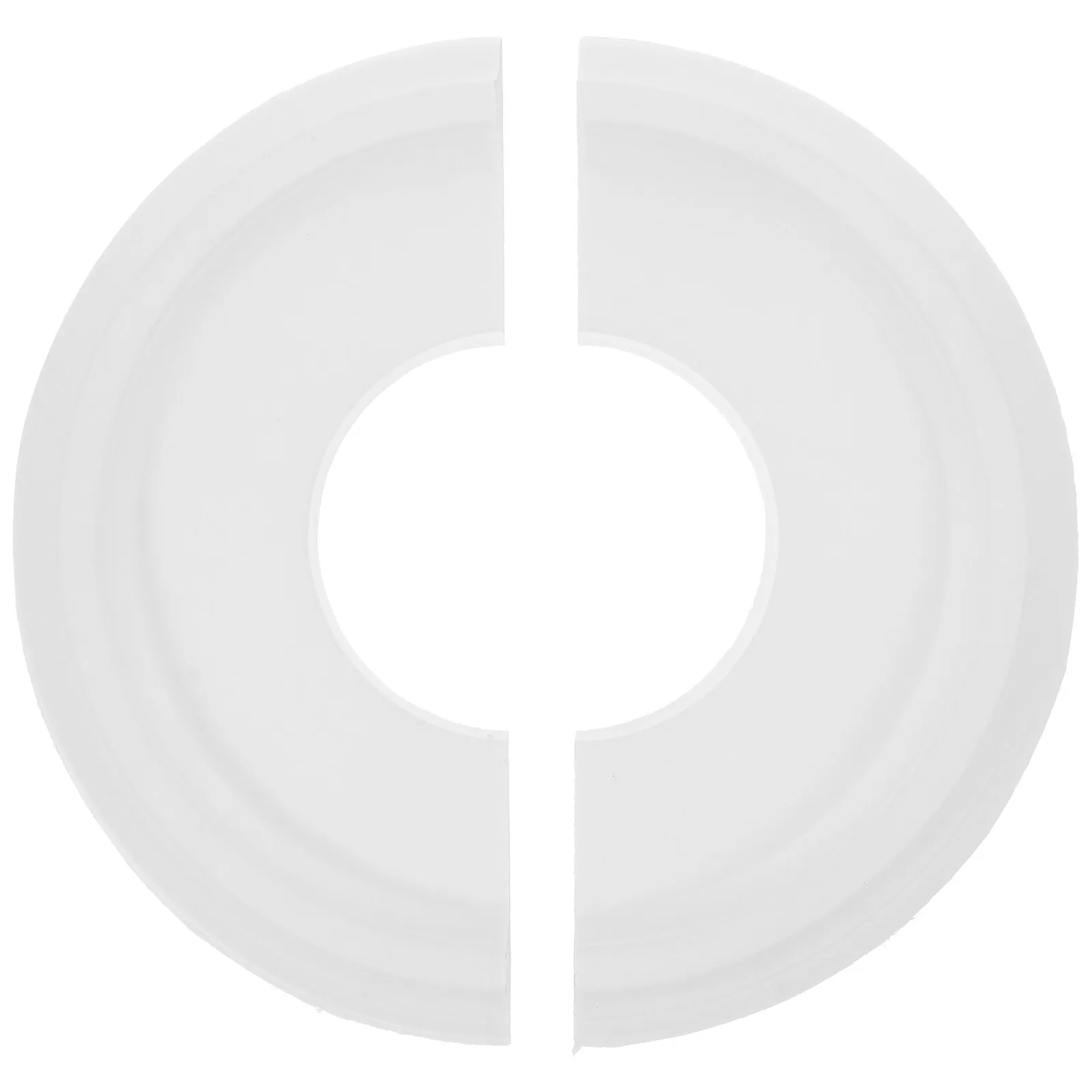 

Decorative Ceiling Fan Medallion Light Base Plate Solid PU Construction Impact Resistant for Living Room Bedroom Office Elegant