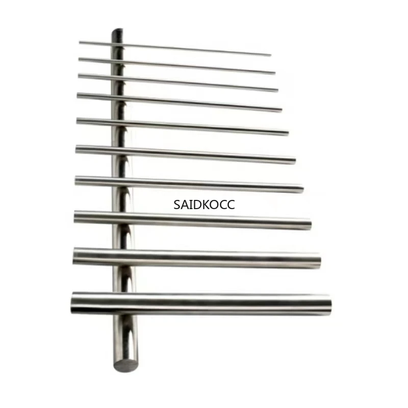 SAIDKOCC 300mm Length 20mm 25mm 30mm B18 1.0mm-70mm White Copper Rod / Copper Nickel Zinc Alloy Round Bar C7701