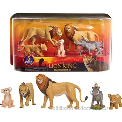 Disney The Lion King Action Figure Toys Young Simba Nala Scar Pumbaa Timon Anime Figures Toys Dolls Collects Gifts for Children