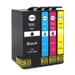 35XL Replacement for Epson 35XL Ink Cartridge for WorkForce Pro WF-4740DTWF WF-4730DTWF WF-4720DWF WF-4725DWF WF-4730 WF-4720