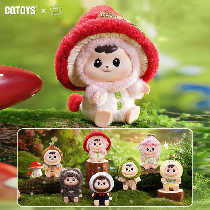 

Original Bao-ao Forest Friends Gathering Series Vinyl Plush Blind Box Doll Bag Pendant Decoration Bao Ao Girl Surprise Toy Gift