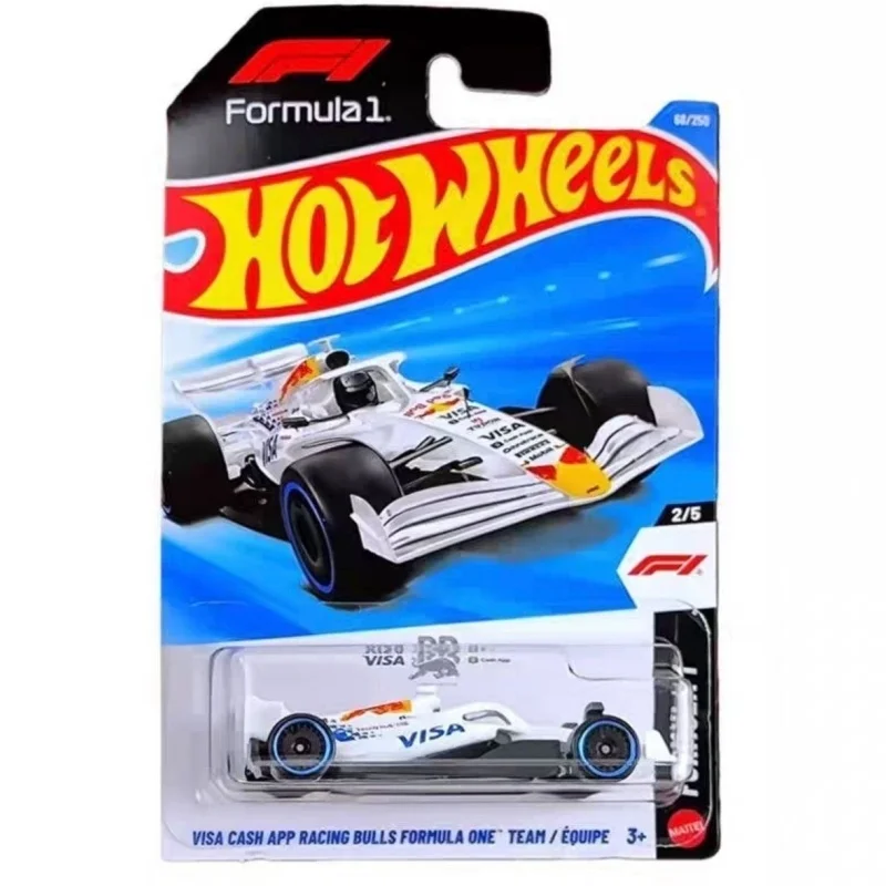 

Original Hot Wheels 2026B C D Case Alloy Car Model Red Bull F1 Ferrari Die Casting Car Model Collection Surprise Toy Model Cars