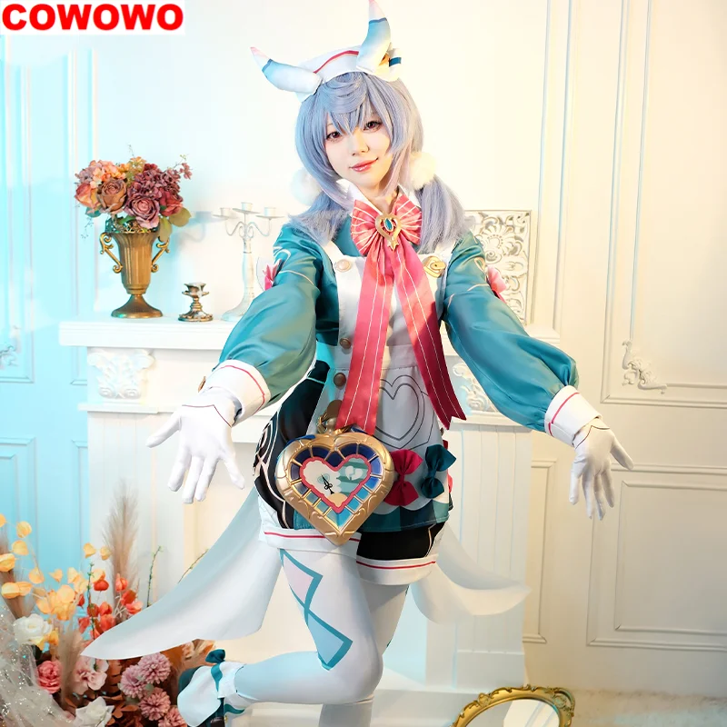 COWOWO Genshin Impact Sigewinne Women Cosplay Costume Cos Game Anime Party Uniform Hallowen Play Role Clothes New Full