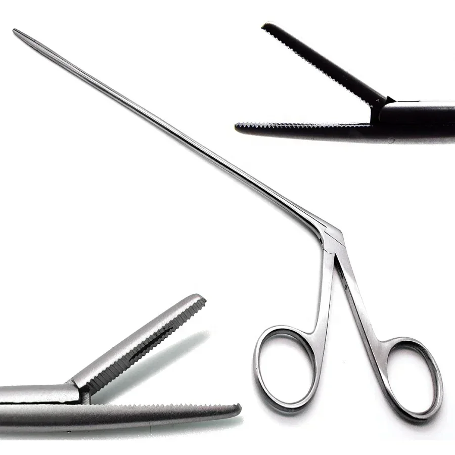 

Micro Alligators Forceps 8" ENT Surgical Ear Working Serrated End 1.6cm Highest Medical Grade Quality Instruments