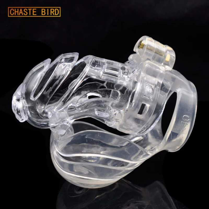 Chaste Bird Electric Device Shock Cock Penis Rings New 3D Design Male Polyethylene Chastity Integrative Adult Sex Toys A390